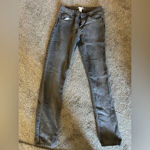 H&M Charcoal Denim Pants